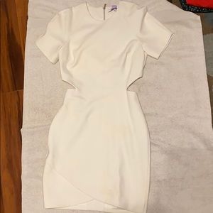 Elizabeth and James Skyln ponte cutout dress